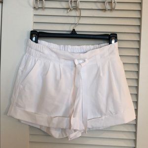 Lululemon white shorts